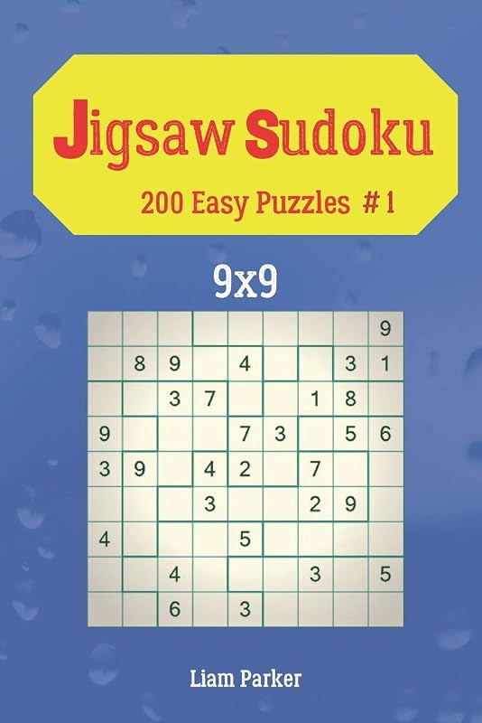 Jigsaw Sudoku - 200 Easy Puzzles 9x9 vol.1 by Liam Parker