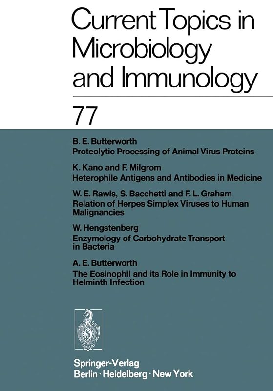 Current Topics in Microbiology and Immunology by W. Arber