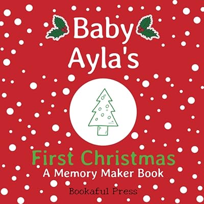 Baby Ayla's First Christmas: "A DIY Christmas Memory Maker Book"