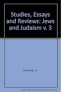 Studies, Essays and Reviews by Hans Kosmala