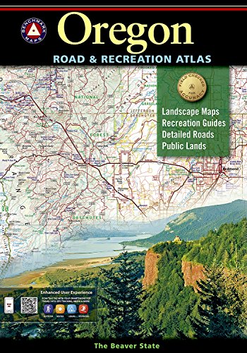 Oregon Road and Recreation Atlas by Benchmark Maps