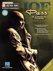 Joe Pass Jazz Play Along Volume 186 Book/CD