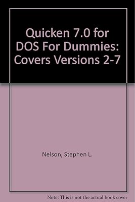 Quicken for DOS for Dummies (For Dummies (Computers))
