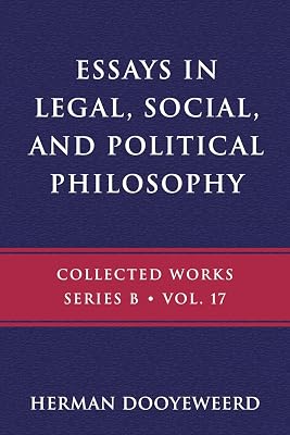 Essays in Legal, Social, and Political Philosophy (B)