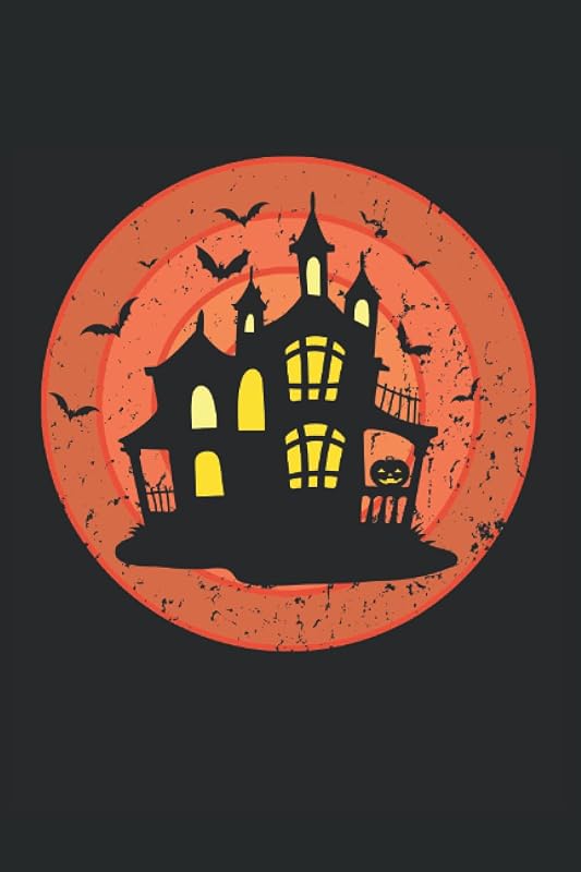 Halloween Haunted House: Haunted Halloween Mansion Journal Style Note Book by Whistleprint