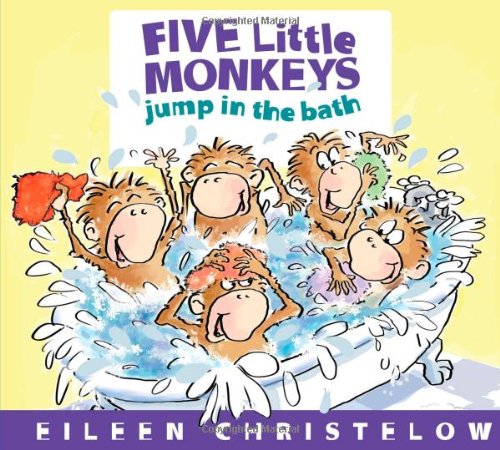 Five Little Monkeys Jump in the Bath by Eileen Christelow