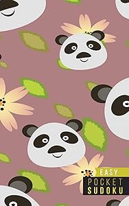 Pocket Sudoku Easy: 158 Easy Sudoku Puzzles | Pocket Sudoku Puzzle Books | Large Print Sudoku Puzzle Books For Adults | Sudoku For Seniors | Travel Size | Pandas