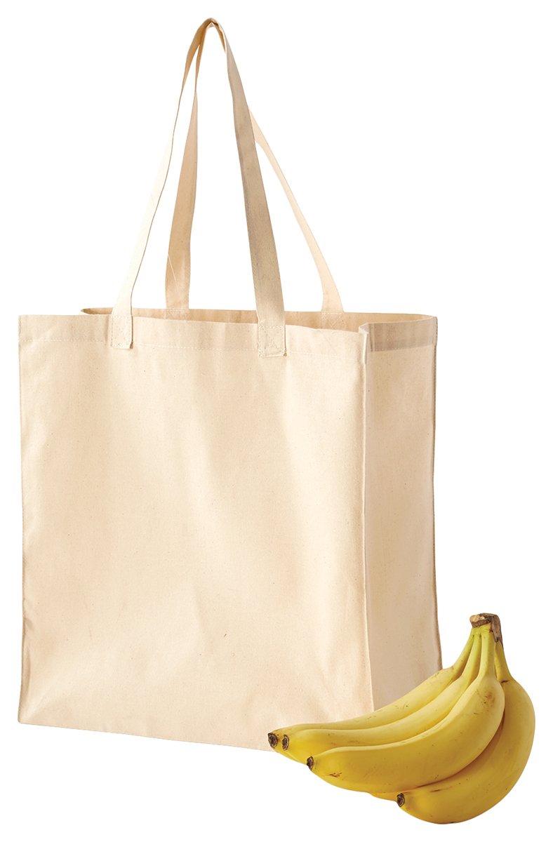 

BE055 BAGedge 6 oz. Canvas Grocery Tote
