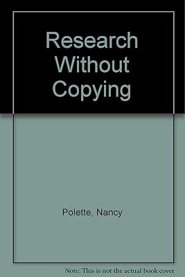 Research Without Copying