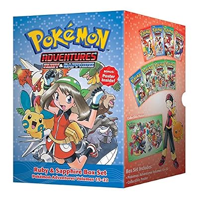 Pok&eacute;mon Adventures Ruby &amp; Sapphire Box Set: Includes Volumes 15-22