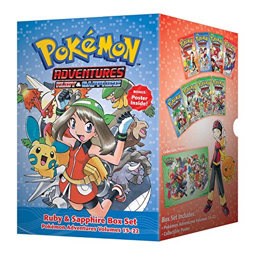 Pok&eacute;mon Adventures Ruby &amp; Sapphire Box Set: Includes Volumes 15-22 by Hidenori Kusaka