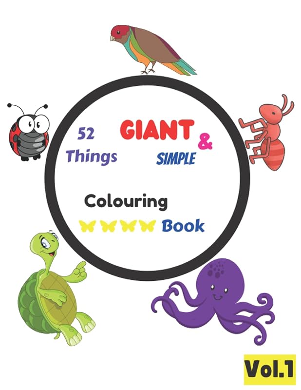 52 animals colouring book with alphabet for toddlers: A fun drawing activirty Kids Ages 1-3 by ZINO COLORING PRESS