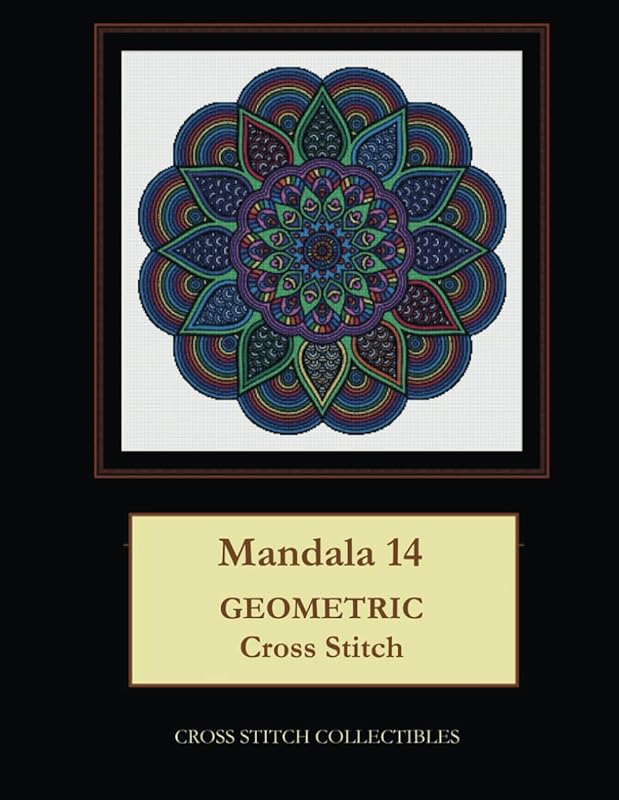 Mandala 14: Geometric Cross Stitch Pattern by Cross Stitch Collectibles