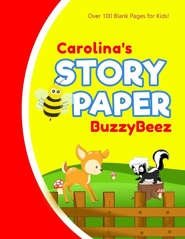 Carolinas: Story Book | Kids Large Blank Pre-K Primary Draw & Write Storybook Handwriting Paper | Drawing Tale Writing Practice Pages for Girls | Use ... Farm Farmland | Personalized Name Initial X by BUZZYBEEZ PUBLICATIONS