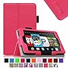 Fintie Fire HD 6 Tablet (2014 Oct Release) Case Slim Fit Leather Standing Protective Cover with Auto Sleep/Wake Feature (will only fit Amazon Kindle Fire HD 6-Inch Tablet 2014 Release), Magenta