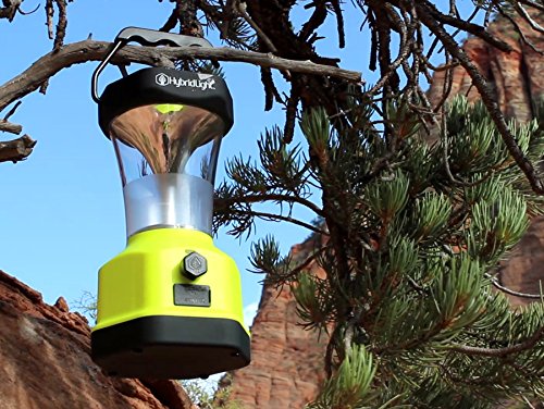 Solar Hybrid LED Lantern, Battery Backup, USB Charger, Regular Size - Image 5