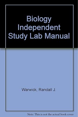 BIOLOGY INDEPENDENT STUDY LAB MANUAL W/CD ROM