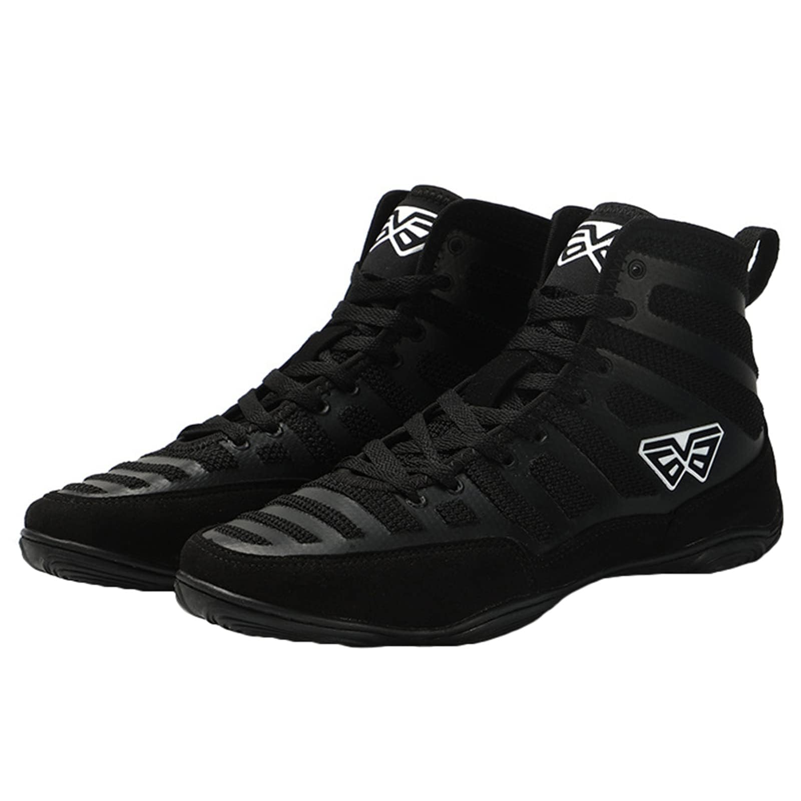 Mens Wrestling Fitness Shoes Non Slip Boxing Sneakers Lightweight Breathable Combat Sports Shoes Non Slip Gym Footwear For Men_vogvips.com