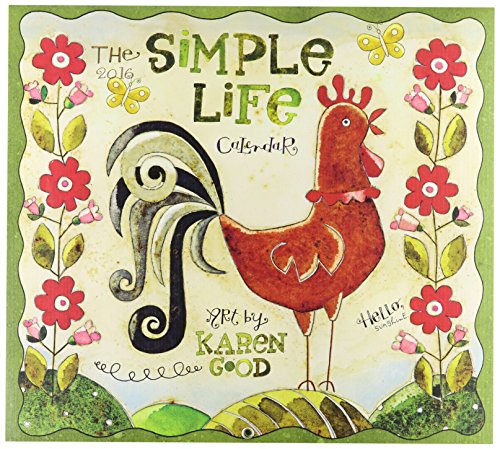 Lang Simple Life 2016 Wall Calendar by Karen H. Good, January 2016 to December 2016, 13.375 x 24 Inches (1001879)