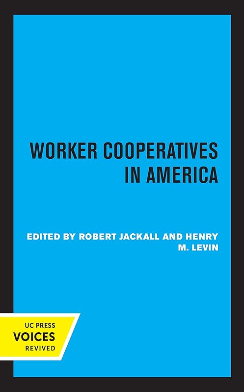 Worker Cooperatives in America by Robert Jackall