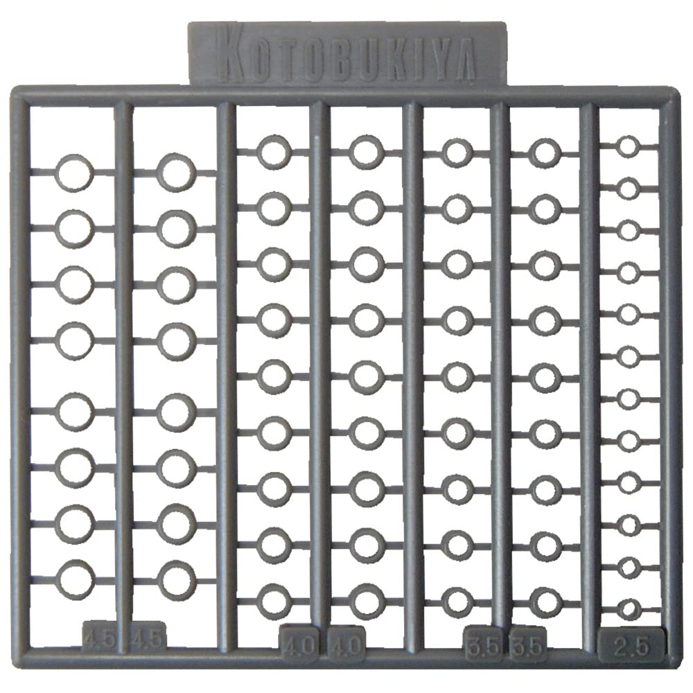 Kotobukiya M.S.G Joint Set C – Plastic Model Joints For Customizing, Approx. 0.4 Inch, Compatible With Hexa Gear