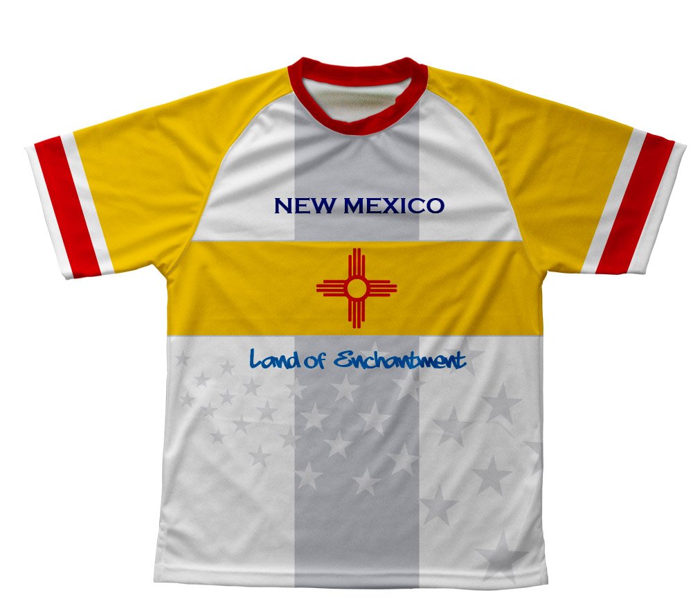 

New Mexico Flag Technical T-Shirt for Men and Women