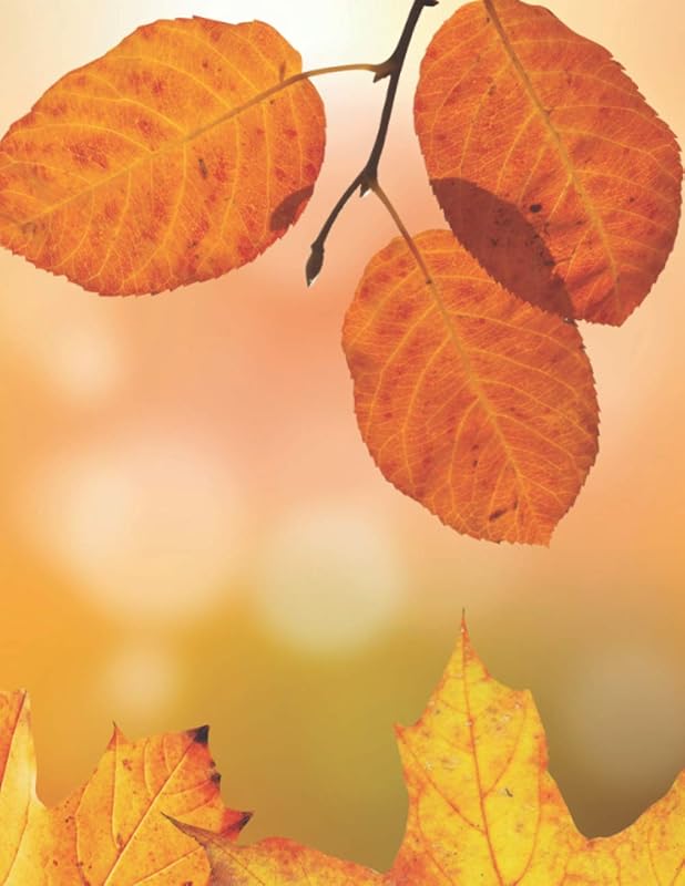 My Favorite Season Journal: 8.5X11" 184 blank lined pages - Autumn/Fall & Harvest themed gift journal for women and men for writing (8.5X11" My Favorite Season Journals) by Autumn Fall Seasonal
