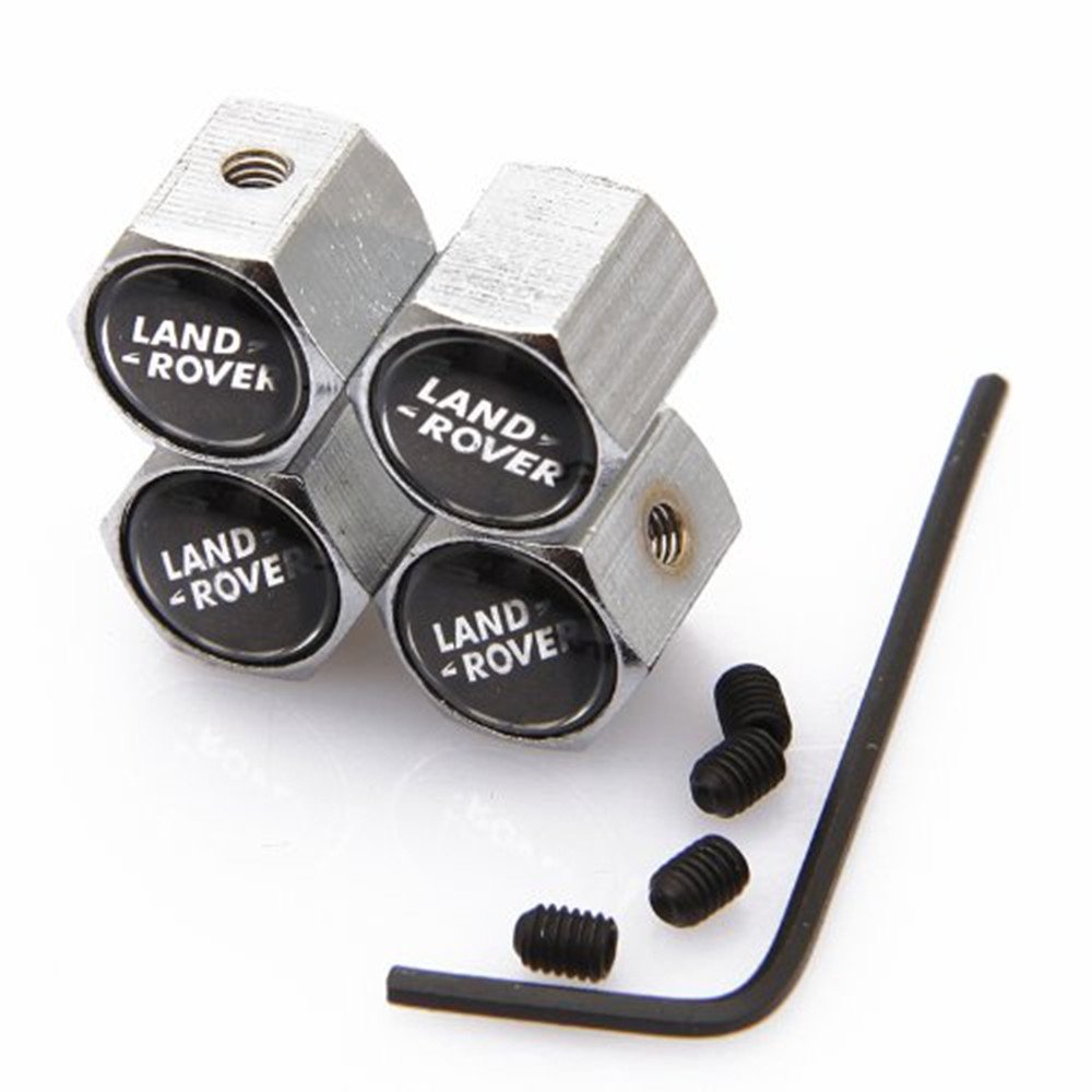 

Land Rover Anti Theft Wheel Tire Metal Alloy Stem Valve Cap