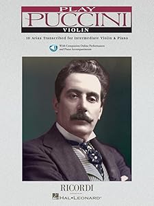 Play Puccini - 10 Arias Transcribed for Solo Instrument & Piano Book/Online Audio by Giacomo Puccini