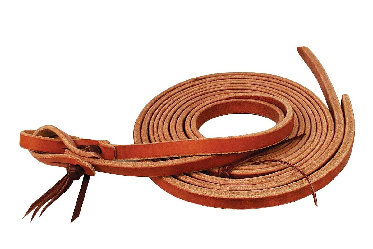 

REINSMAN Tied & Twisted Split Reins - Rosewood - 5/8" X 8'