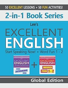 2-in-1 Book Series: Lee’s Excellent English: Start Speaking Now! – Global Edition + Word Fun 1 - 2 (Lee’s Excellent English Books - Global Edition)