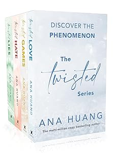 Twisted Series Ana Huang 4 Books Collection Boxed Set (Twisted Love, Twisted Games, Twisted Hate, Twisted Lies)