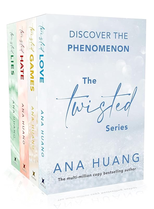 Twisted Series Ana Huang 4 Books Collection Boxed Set (Twisted Love, Twisted Games, Twisted Hate, Twisted Lies) by Ana Huang