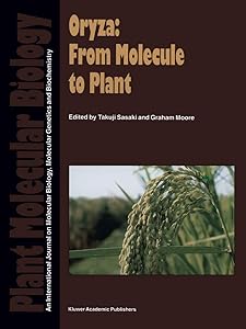Oryza: From Molecule to Plant (Plant Molecular Biology, Vol 35, Nos 1-2,)