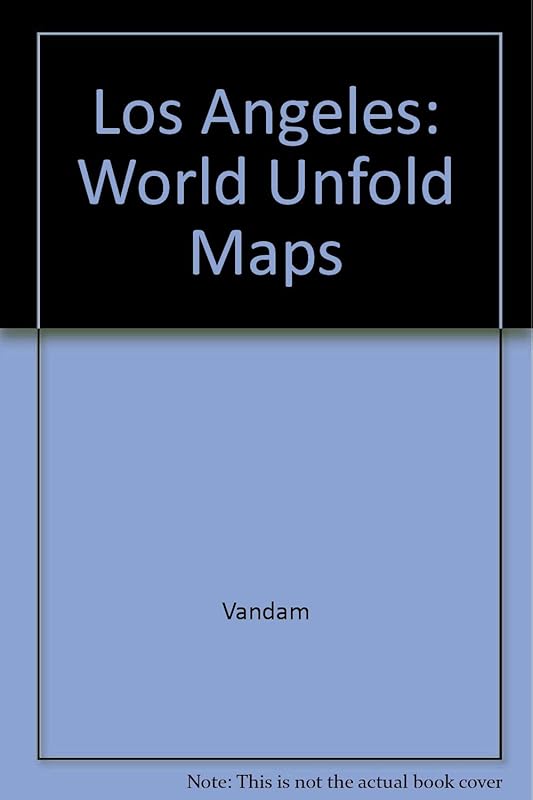 Los Angeles: World Unfold Maps by Vandam
