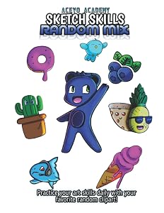 Sketch Skills: Random Mix: Drawing Practice Activity Book by Aceyo Universe