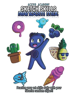 Sketch Skills: Random Mix: Drawing Practice Activity Book