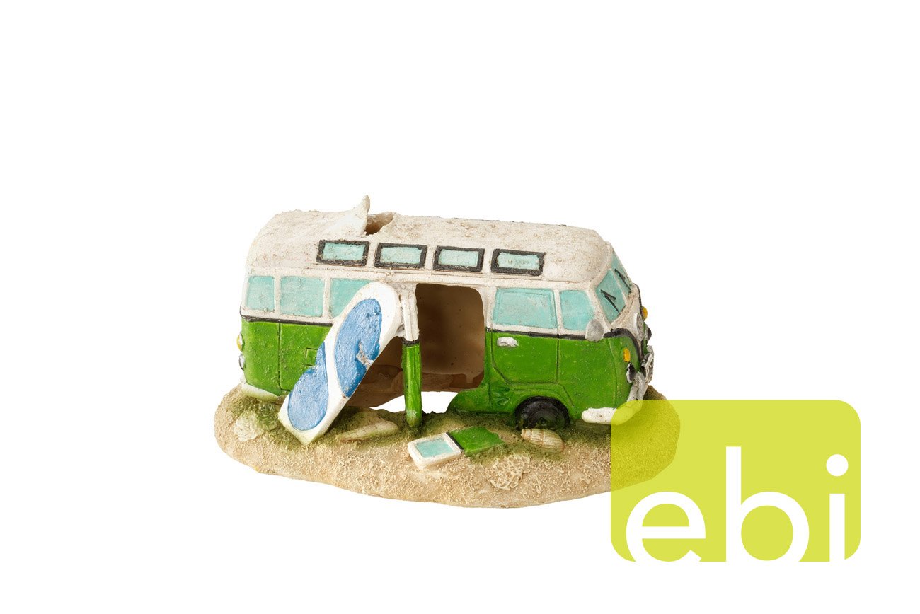 

Aqua Della Camper-Van Decoration Ornament, 16.5 x 10.5 x 9cm
