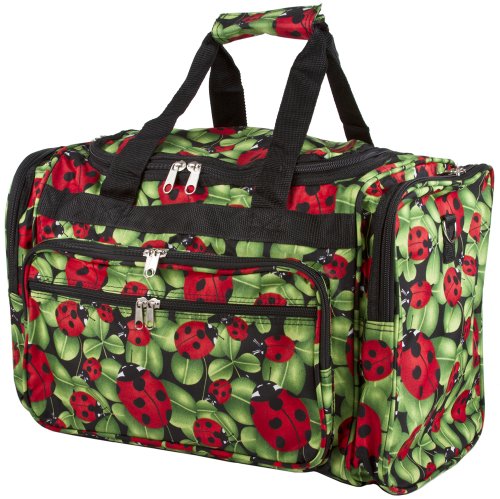 World Traveler Ladybug Travel Duffle Bag