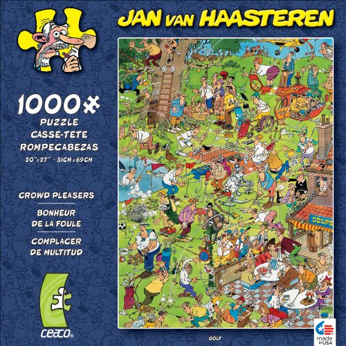 Ceaco Jan Van Haasteren Crowd Pleasers Golf Jigsaw Puzzle