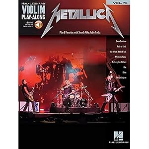 Metallica: Violin Play-Along Volume 70 (Hal Leonard Violin Play-along)