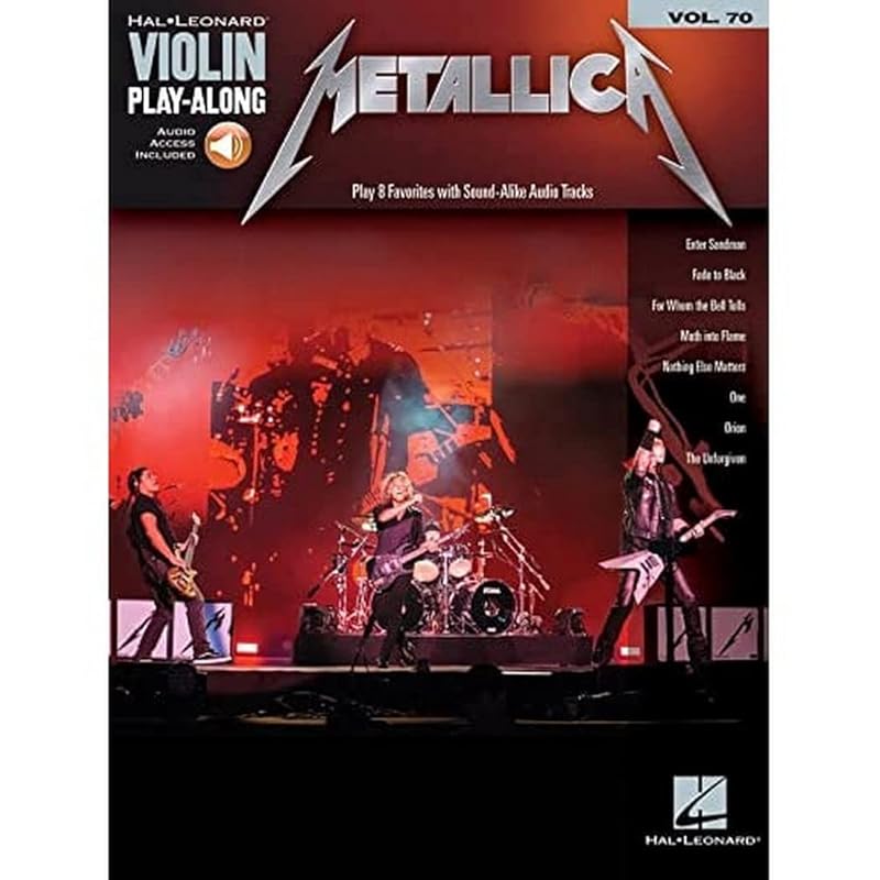 Metallica: Violin Play-Along Volume 70 (Hal Leonard Violin Play-along) by Metallica