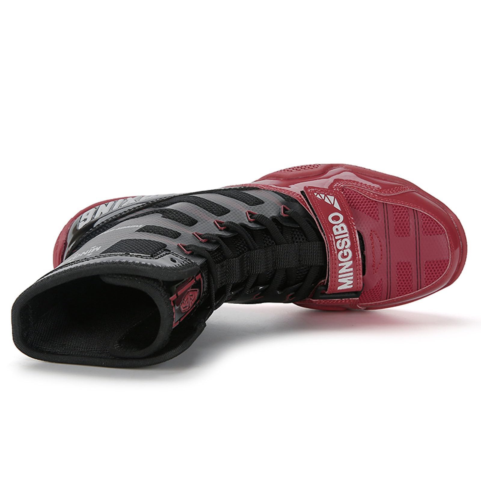 Wrestling Boxing Boots For Men Youth Women Lightweight Breathable Non-Slip Fighting Sports Gym Training Footwear_vogvips.com