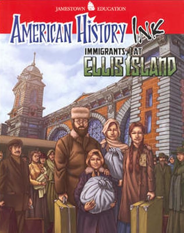 American History Ink Immigrants at Ellis Island (JT AM HIST GRAPH NOVEL SERIES) by McGraw Hill
