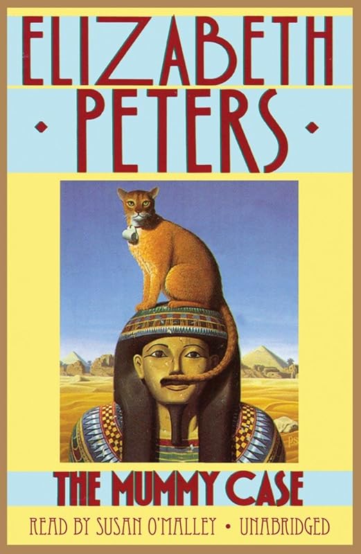 The Mummy Case (An Amelia Peabody Mystery)(Library Edition) by Elizabeth Peters