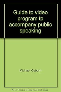 Guide to video program to accompany public speaking