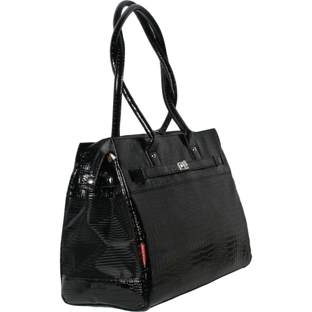 

Bark-n-Bag Exotic Line Patent Croco Pet Carrier