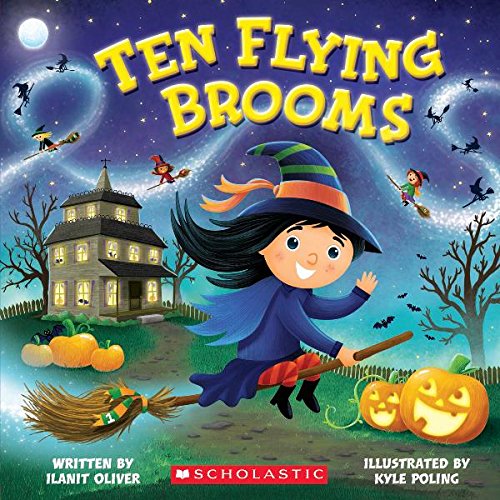 Ten Flying Brooms by Ilanit Oliver