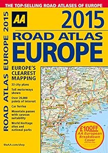 2015 Road Atlas Europe: Europe's Clearest Mapping