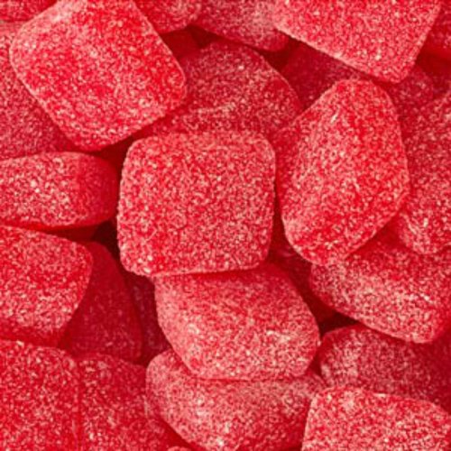 Red Cinnamon Squares Candy Chews 5lb Bag